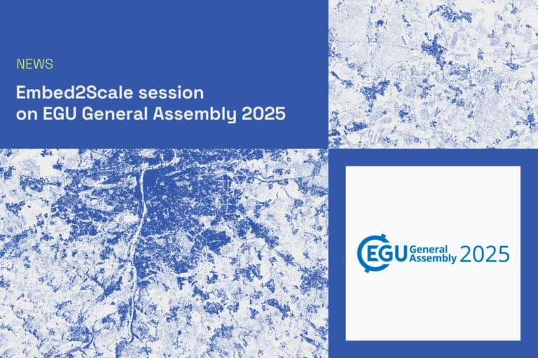 Embed2Scale session on EGU General Assembly 2025