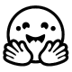 Hugging face icon