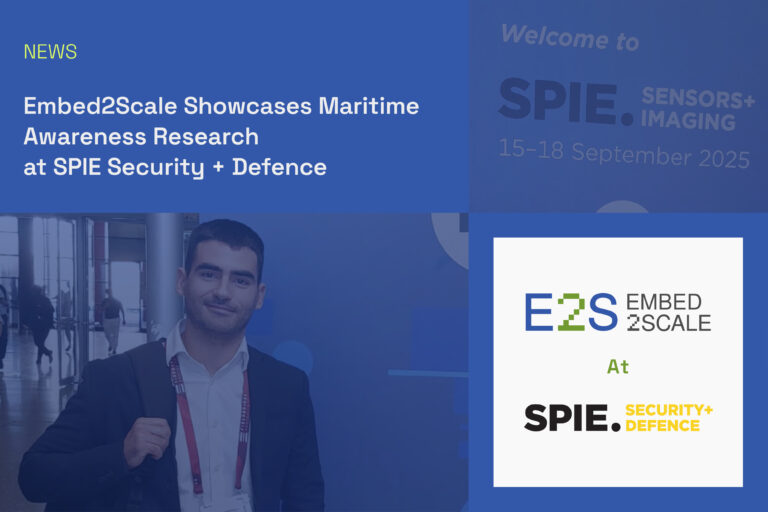 Embed2Scale Showcases Maritime Awareness Research at SPIE Security + Defence