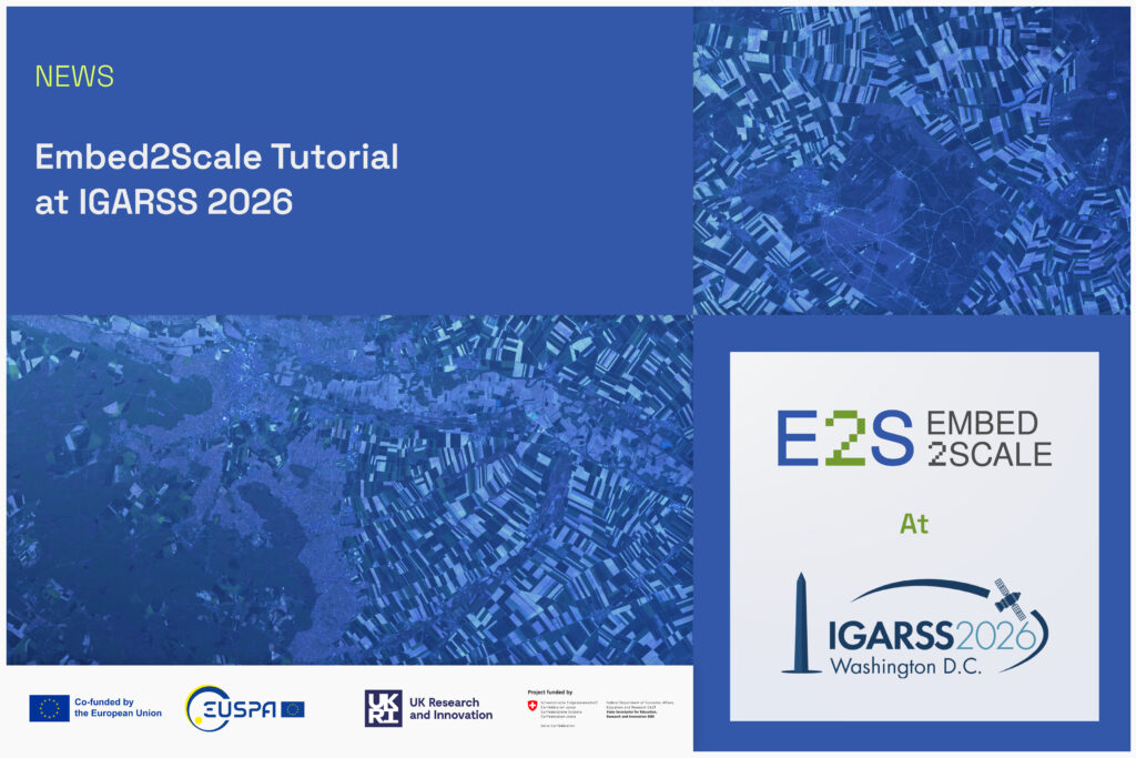 Embed2Scale Tutorial at IGARSS 2026