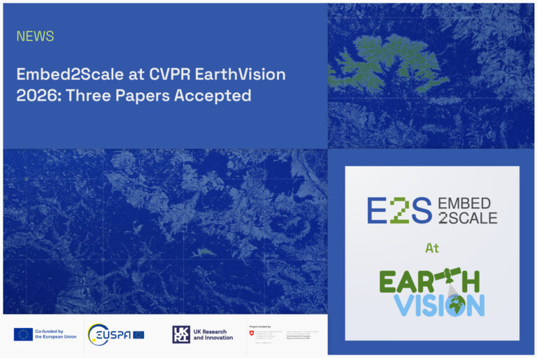 Embed2Scale at CVPR EarthVision 2026: Three Papers Accepted