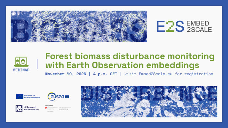 Forest biomass disturbance monitoring with Earth Observation embeddings