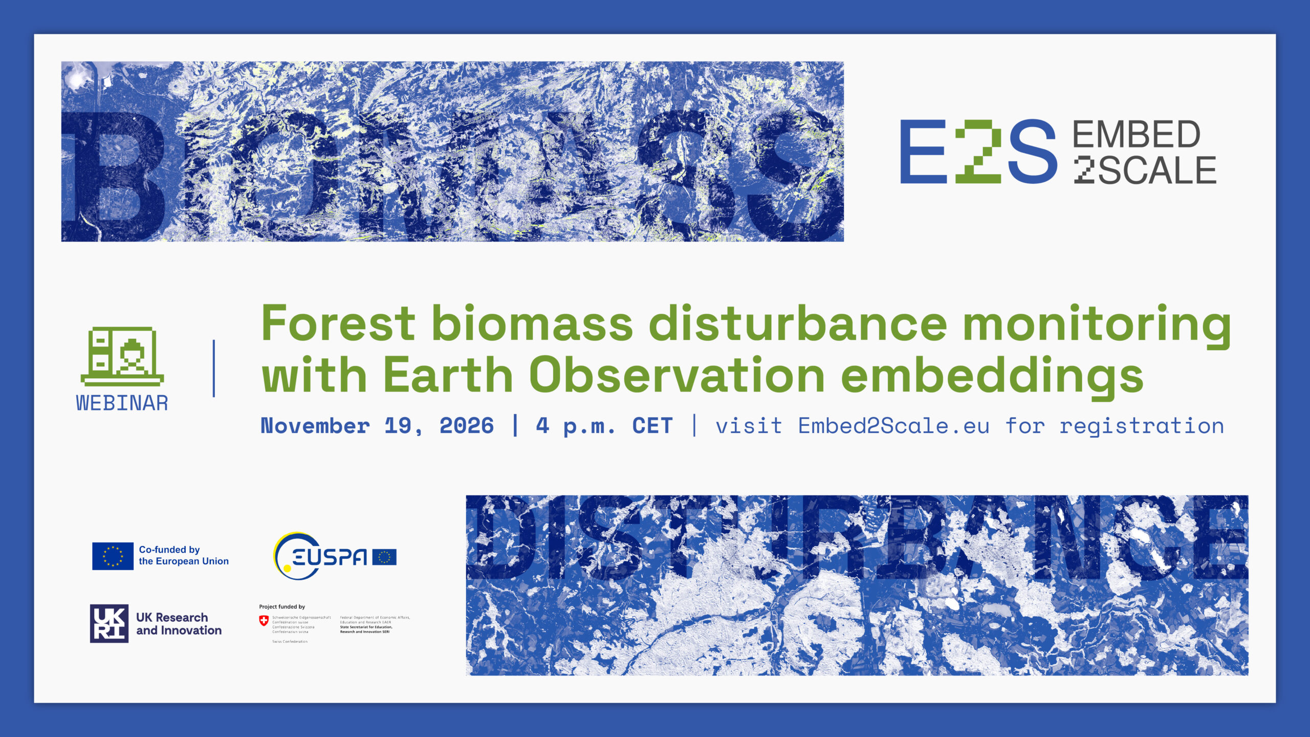 Forest biomass disturbance monitoring with Earth Observation embeddings